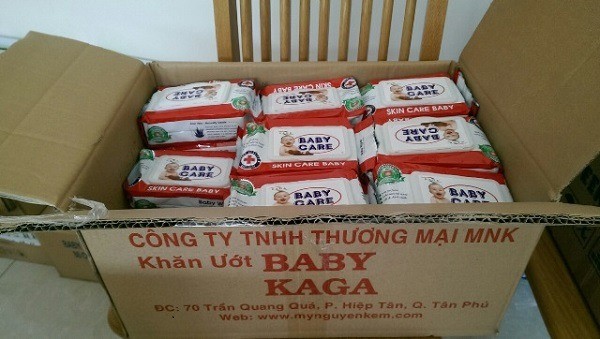 Hậu quả khi sử dụng khăn ướt giả, nhái