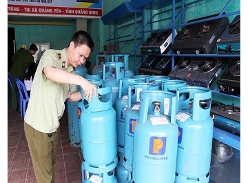 Binh gas gia dang tieu thu tran lan tren thi truong?