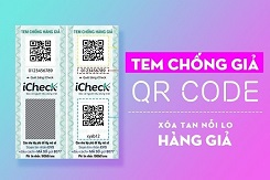 Su dung tem dien tu phu cao de phan biet hang that hang gia 